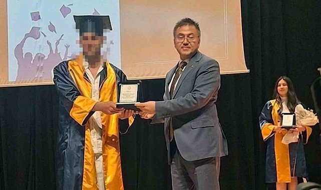 Demir parmaklıklar ardında fakülte birinciliğine