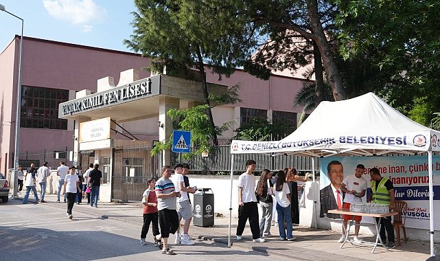 Denizli Büyükşehirden LGS'ye giren öğrencilere destek