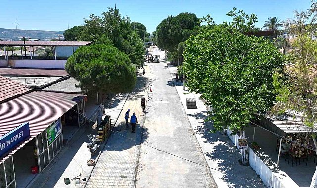 Didim Balat Mahallesi'nde çalışmalar sürüyor