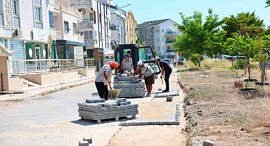 Didim Belediyesi'nden Efeler ve Yeni Mahalle'de yol bakım ve onarım çalışması