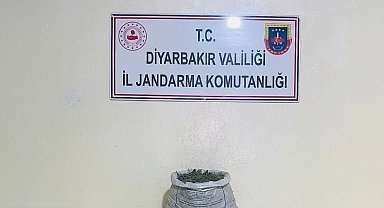 Diyarbakır'da 19 kilo 800 gram esrar ele geçirildi