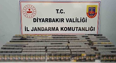 Diyarbakır'da 7 bin 494 paket kaçak sigara ele geçirildi, 52 şüpheli hakkında işlem yapıldı