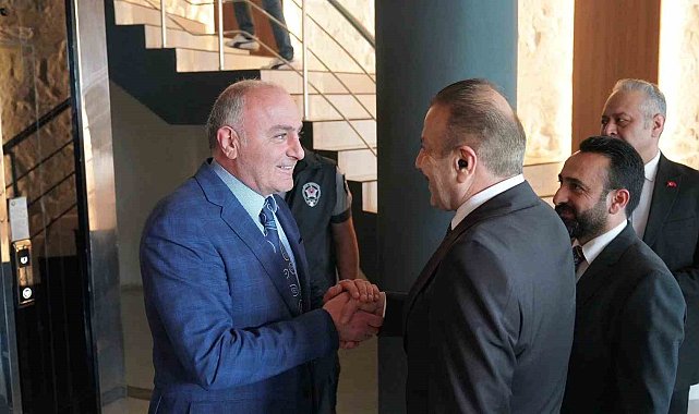 Duhok Ticaret ve Sanayi Odası ile IKBY heyetinden ETSO'ya ziyaret