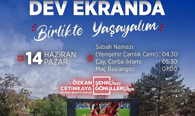 Dünya kupası heyecanı Yenişehir Yazlık Sineması'nda yaşanacak