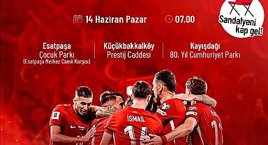 Dünya Kupası'ndaki milli heyecan dev ekranda