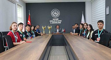 Dünya Kupası'ndan Kayseri'ye madalya yağmuru