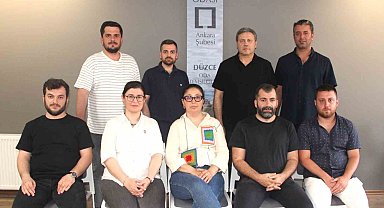 Düzce Mimarlar Odasında görev dağılımı yapıldı