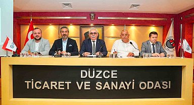 Düzce TSO meclis toplantısı gerçekleştirildi