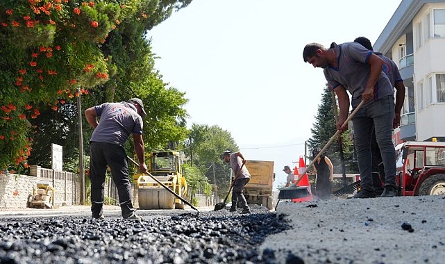 Düzce'de 4 bin 379 metre yeni yol açıldı