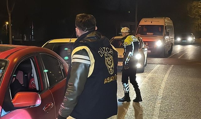 Düzce'de bir haftada 17 binden fazla araç denetlendi