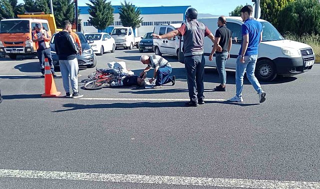 Düzce'de otomobilin çarptığı yaşlı adam yaralandı