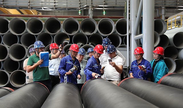 Düzce'ye 25 kilometrelik borular Mısır'dan geliyor