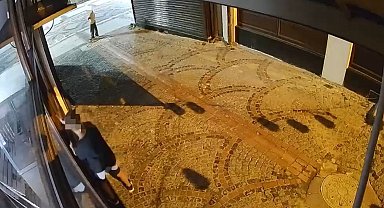 Edirne'de çocuk hırsızlar kameraya yansıdı