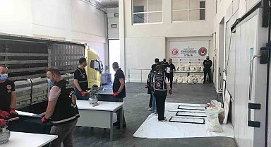 Edirne'de tırda 1,5 ton uyuşturucu ele geçirildi