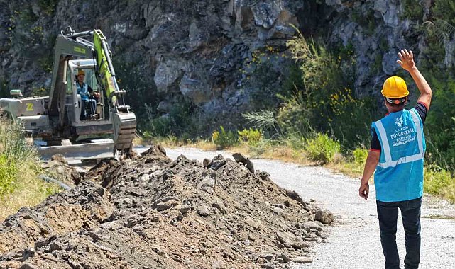 Eğrikavak'ta 7 kilometrelik içme suyu hattı yenileniyor