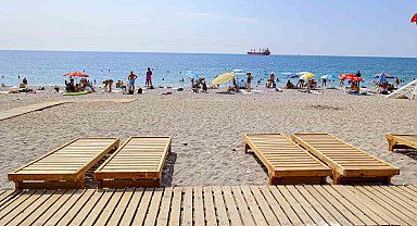 EKDAĞ'dan Boğaçayı Plajı'nda yerli üretimle hizmet