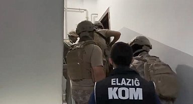 Elazığ merkezli 4 ilde 'Barbaroslar' suç çetesine operasyon: 29 şüpheli yakalandı