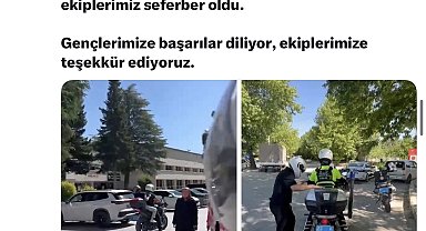 Elazığ'da YKS'ye geciken adayların imdadına polis ekipleri yetişti