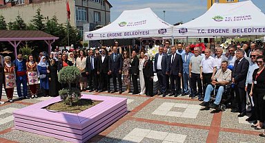 Ergene'de "Sanata dokunan hayatlar" sergisi açıldı