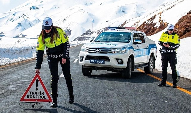 Erzurum kent merkezinde bir ayda 146 trafik kazası