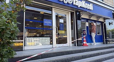 Esenyurt'ta Yapı Kredi Bankası şubesine silahlı saldırı