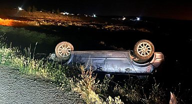 Eskişehir'de araç takla attı: 1 yaralı