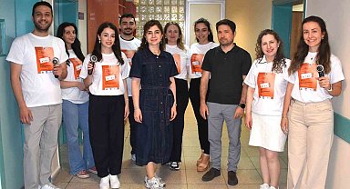 ESOGÜ Hastanesi'nde hastalar ve hasta yakınlarına deri kanseri taraması yapıldı