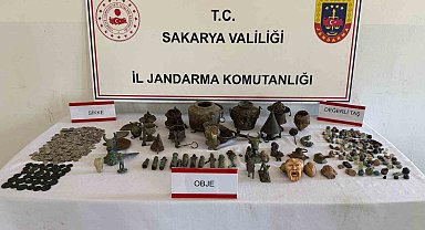 Evini kaçak müzeye dönüştüren şahıs yakalandı