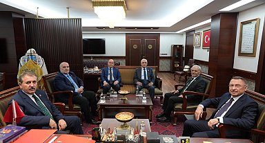 Fuat Oktay'dan BBP Genel Başkanı Destici'ye anlamlı ziyaret