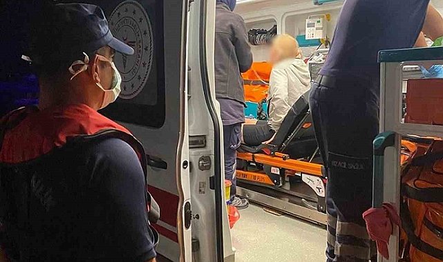 Gemide rahatsızlanan vatandaşa tıbbi tahliye