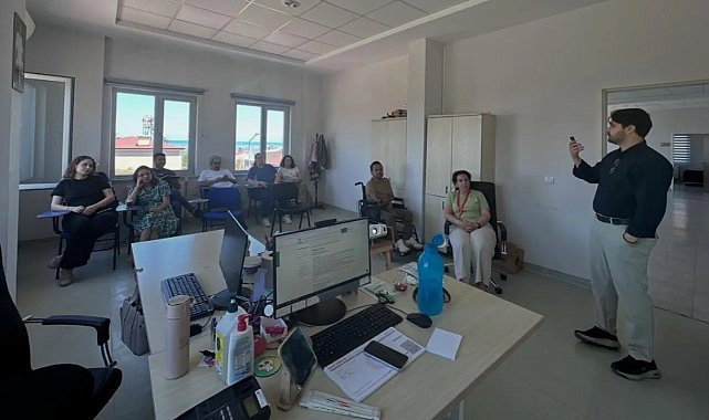 Gerze'de sağlık personeline hizmet içi eğitim
