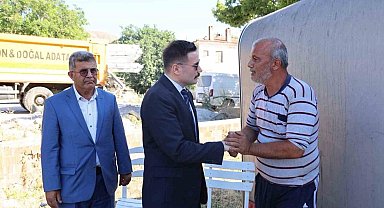 Gökçeada'da gönül kapıları çalındı, dualar alındı