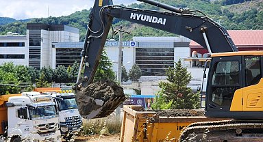Gölcük'te dev spor kompleksinin hafriyat çalışmaları başladı