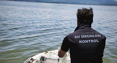 Gölde kaçak avlanmaya geçit yok