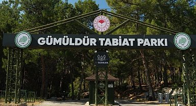 Gümüldür Tabiat Parkı 3 yıl aradan sonra kapılarını yeniden açtı