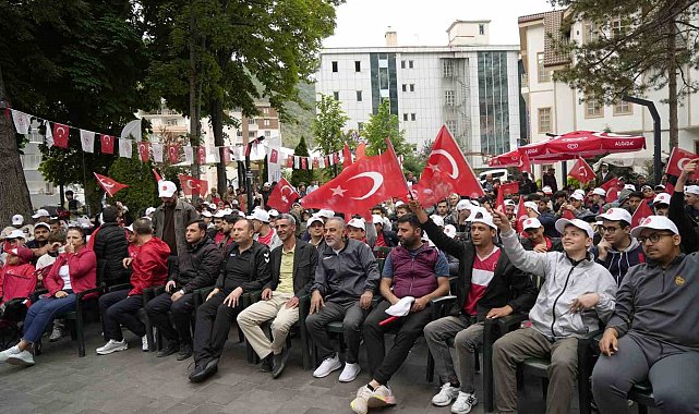 Gümüşhane'de milli heyecan sabahın erken saatlerinde başladı