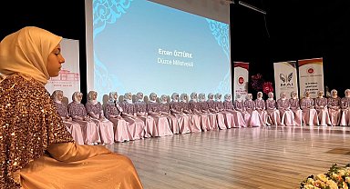 Hafız oldular belgelerini aldılar