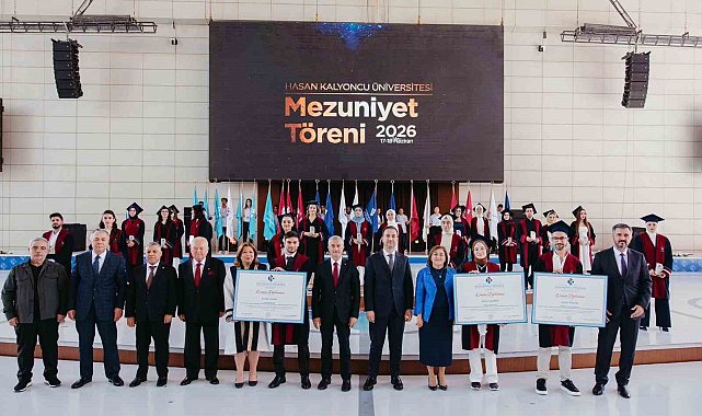 Hasan Kalyoncu Üniversitesi bin 878 Öğrencisini mezun etmenin gururunu yaşadı
