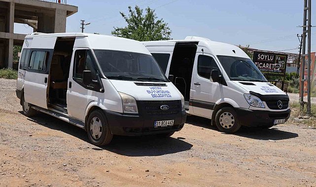 Hassa'da 25 mahalle toplu ulaşıma kavuştu