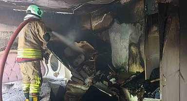 Hatay'da evde çıkan yangın büyümeden söndürüldü