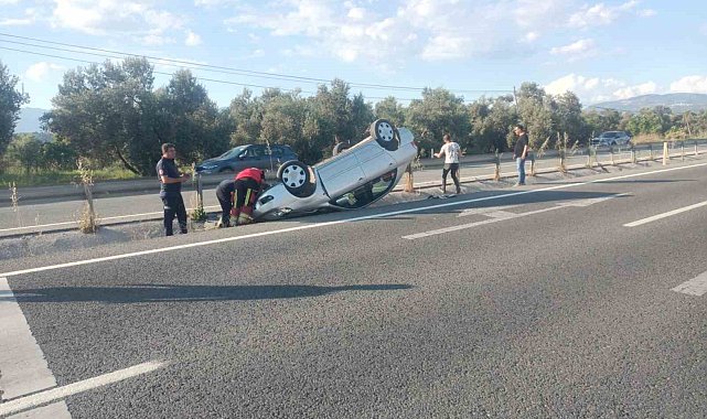 Havran yolunda trafik kazası: 2 yaralı