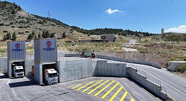 Honaz Katı Atık Aktarma İstasyonu tam kapasiteyle hizmete girdi