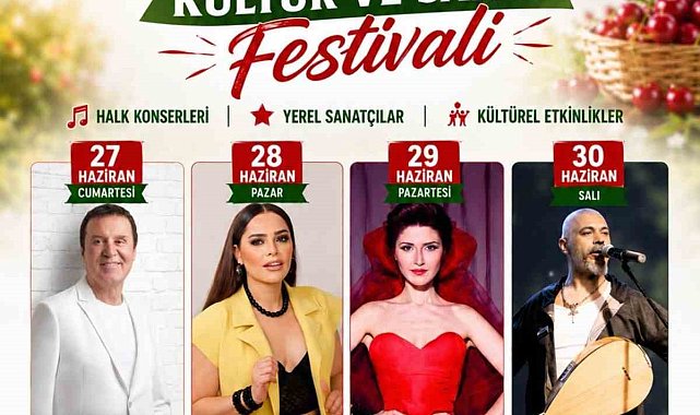 Honaz Kiraz Festivali başlıyor