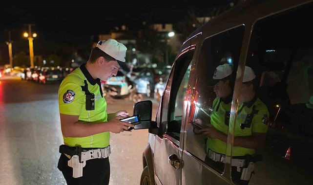Huzur ve güven denetiminde araçlar tek tek sorgulandı