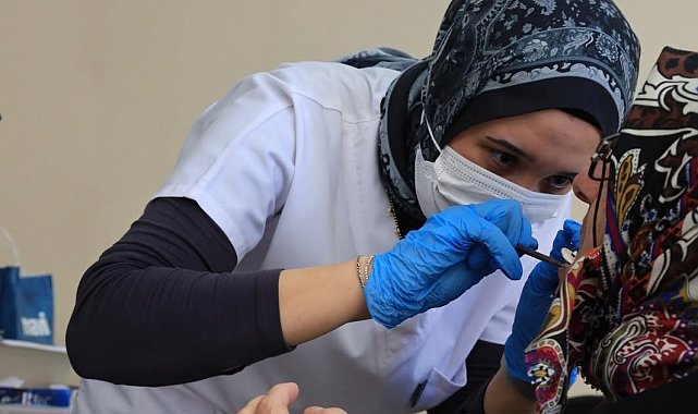 Huzurevi sakinlerine ağız ve diş sağlığı taraması yapıldı
