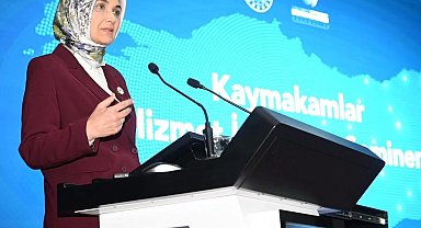 İçişleri Bakan Yardımcısı Kübra Güran Yiğitbaşı, kaymakamlarla buluştu