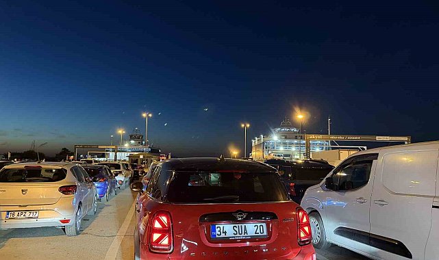 İDO'nun Yalova-Pendik seferleri tehirli yapıldı