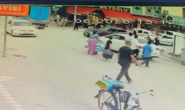 Iğdır'da otomobilin çarptığı 6 yaşındaki çocuk yaralandı: Kaza anı kamerada