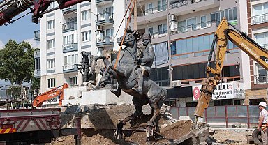 İncirliova'da Atatürk heykeli koruma altına alındı