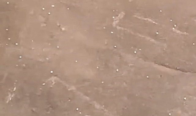 İnegöl, dolu ve sağanak yağışa teslim oldu